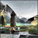 캐나다 록키산맥-루이즈 호수 이미지