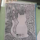 패턴아트 젠탱글 | [창의공예]서울시교육청 학교평생교육지원단/<젠탱글 파우치백>수업/창체활동/후기