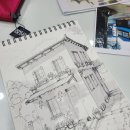 일상을 기록하는 어반 스케치 이미지