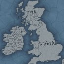 [틴토] 영국 지도 & 귀족 요새 건물 이미지