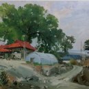 바다가 보이는 풍경 이미지