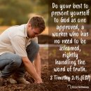 Bible Reading - 2 Timothy 2:10~18 이미지