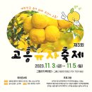 강매동251앞 삼거리 주변 | 전남 고흥 가볼만한곳 고흥유자축제 11월 여행지 가을축제
