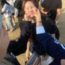 뜨거운커피원샷하는여자