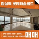 주식회사 롯데시티부동산중개법인 | 잠실역 롯데캐슬골드 펜트하우스 급매 매매 대형평수에 아름다운 조망까지! AT11514