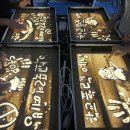 빛과 모래로 그리는 샌드아트 이미지