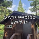 보은 숙소 속리산말티재자연휴양림 숲속의 집 잣나무 후기