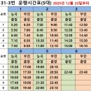 늘푸른벽산.서강2차 | |정보| 경기도 시흥 31-3번 버스 최신 시간표 |26.03.21 ~|