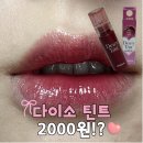 그레이프 | 다이소 틴트 추천 듀이틴트 그레이프 여쿨 발색 후기