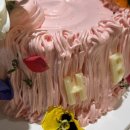 해피플라워 | 안양레터링케이크 평촌케이크 해피베어데이 플라워핑크 미니케이크 후기