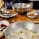 부산 남포동 노포 맛집 남포수제비 1972 얇게 뜬 수제비와 주먹밥