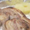 장작난로삼겹살