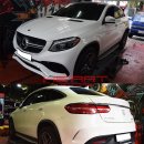 GLE 350d 쿠페 AMG 사운드 모듈 내장 블루투스 연동 액티브 사운드 시스템 작업 이미지