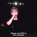 RM 의 말 “Please use BTS to love yourself” 이미지
