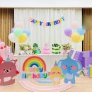 [아토의작업실] 생일파티 이벤트 아이생일파티 키즈카페생일 생일파티소품 생일포토존 생일현수막 백일...