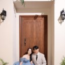 온뜰에피움 웨딩스튜디오 촬영후기-2(갈색 현관문 배경)