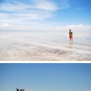 세상의 끝 볼리비아 우유니 사막 이미지