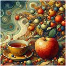 차 향기 이미지