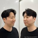 서현동미용실 추천 헤어다이아 남자 가르마펌 재방문 후기