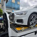 창원시 견인차량보관소 | 창원수입차수리 아우디 A6 C8 45TFSI 외부벨트 파손으로 견인입고 외부 벨트 세트 교환 후 차량 수리 후기