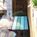 나무벤치 이미지