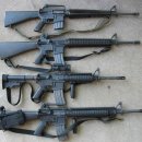 자동소총의 명기들과 `M16` 이미지