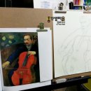 힐링수채화&데생 이미지