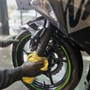 작업97-1 | 김포 바이크 세차 &amp; 체인세척 후기 [띠띠빵빵 김포점 ] 가와사키 닌자 400