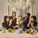 광산구-006 | 신혼집 브라이덜 샤워 (블랙 컨셉, 티아라 케이크, 브라이덜샤워 풍선, 다이소 조화)