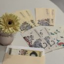 캘리그라피 용돈봉투만들기 | 부모님 용돈봉투 캘리랑민화랑 민화 캘리그라피 용돈봉투 후기