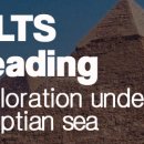 IELTS Reading Passage 008 - Exploration under egytian sea 이미지