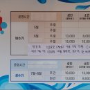 북한산워터파크매점