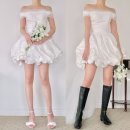 웨딩블랑 | 웨딩촬영 미니드레스 내돈내산 후기 ｜ 스웨드블랑 (코디 꿀팁)