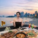 달맞이길 오션뷰 끝판왕, 낮카밤술 라운지 바 '오아제부산' 솔직후기! (바베큐 플래터 &amp; 루꼴라 피자)