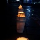 촛불 196일째 1월 8일 수요일 동화면세점앞 칼바람 에스키모 칸트 촛불 이미지