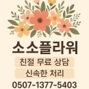 포항 흥해 꽃집 소소플라워 후기