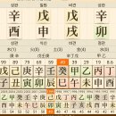 원광만세력의 대운수와 세운의 숫자를 보는법 이미지