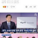 &#39;뉴스룸&#39; 측 &#34;방탄소년단, 빅히트 소송 가능성 거의 없어&#34;..손석희 직접 사과 이미지