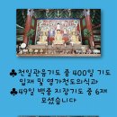 26년 천일관음기도 중 400일 기도 입재 및 영가천도의식 백중지장기도 6재 이미지