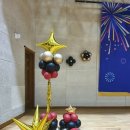 대호중학교 | 축제 단상 장식 후기 오산 대호중학교 ｜레드 블랙 골드로 제대로 축제 분위기!