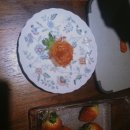 꽃 디저트 만들기 이미지