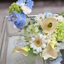 리시안헤어 | 블로썸가든 웨딩촬영부케 솔직후기 (feat. 서브부케 &amp; 생화헤어)