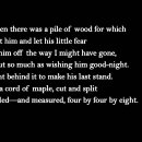 (criticism) The Wood-Pile / North of Boston(1914) 이미지