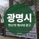 시 지정게시대(가로형 게시대) | 경기도 광명시 현수막 지정게시대 | 백색 바탕·사진 금지·실명제까지 한 번에 정리