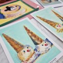 감성오일파스텔화 이미지