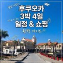 미스터스시강 | [일본 후쿠오카] 3박 4일 일정 &amp; 쇼핑 리스트 총정리