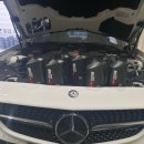 벤츠 SLC 43AMG 파워드래그 엔진오일 레드 5W40 교환 브레이크오일 교환 이미지