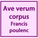 Ave verum corpus - Francis poulenc (1899-1962) 파트별 연습 동영상 이미지