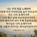 주는 나의 요새이시며 나의 환난 날에 피난처심이니이다 이미지