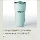 Stainless Steel To Go Tumbler - Powder Blue, 473 ml/16 fl oz 이미지